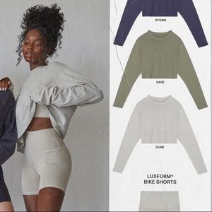 Set Active Dune Crop Long Sleeve